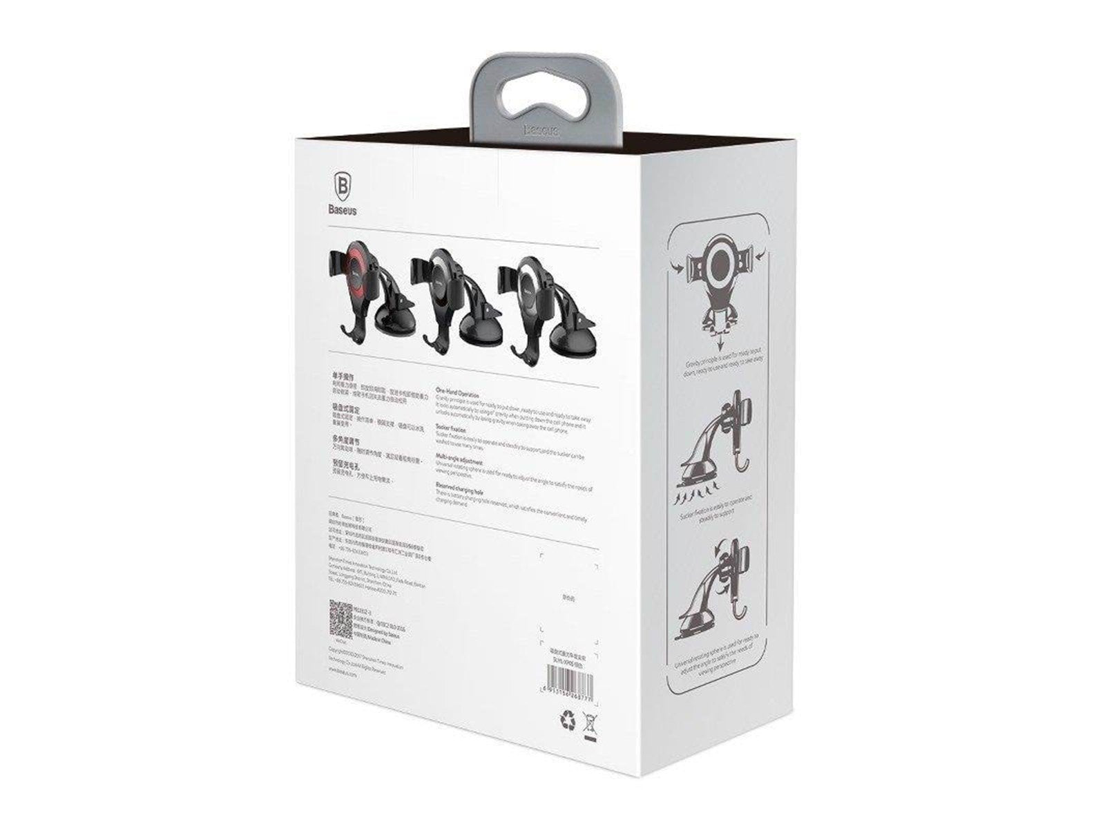 Baseus Osculum gravitational phone holder (black)
