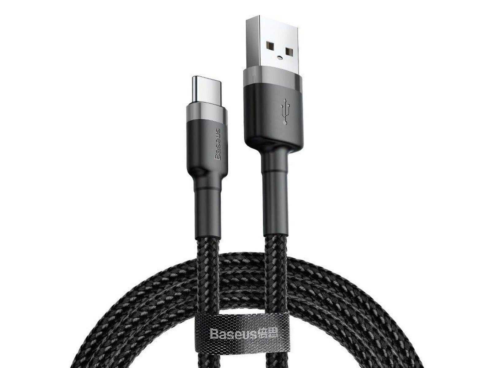 Baseus Cafule cable USB-C 3A 0.5m (Gray+Black)