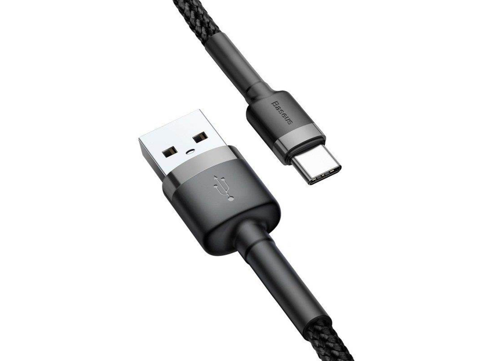 Baseus Cafule cable USB-C 3A 0.5m (Gray+Black)