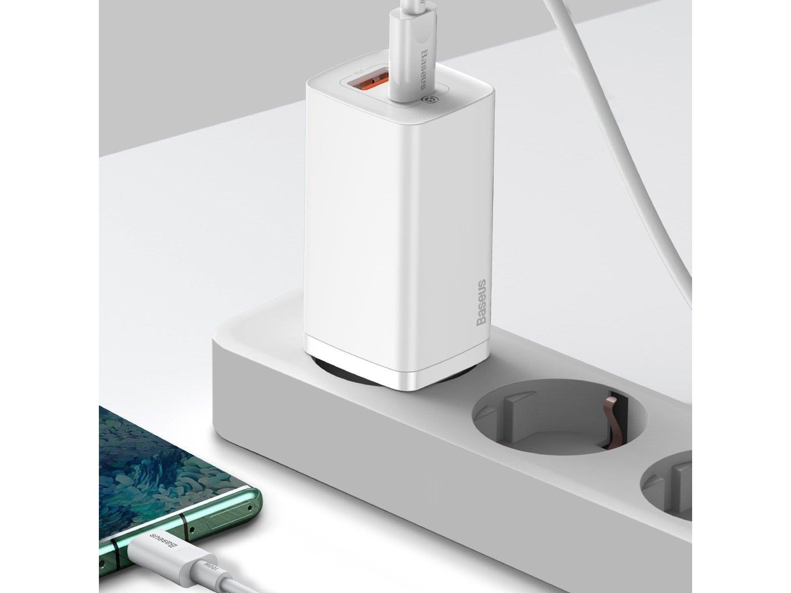 Baseus Quick Travel Charger  GaN2 Lite USB+C 65W EU