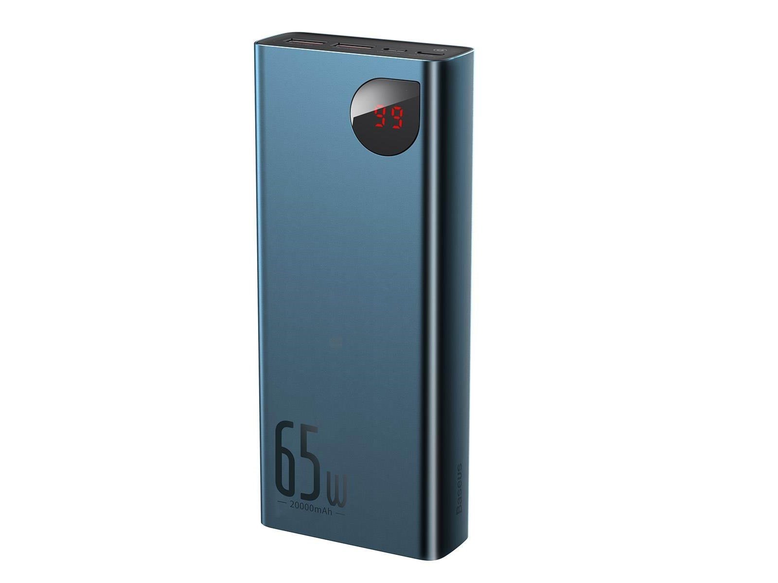 Baseus Adaman Powerbank (Akku) - Blau - 20000 mAh