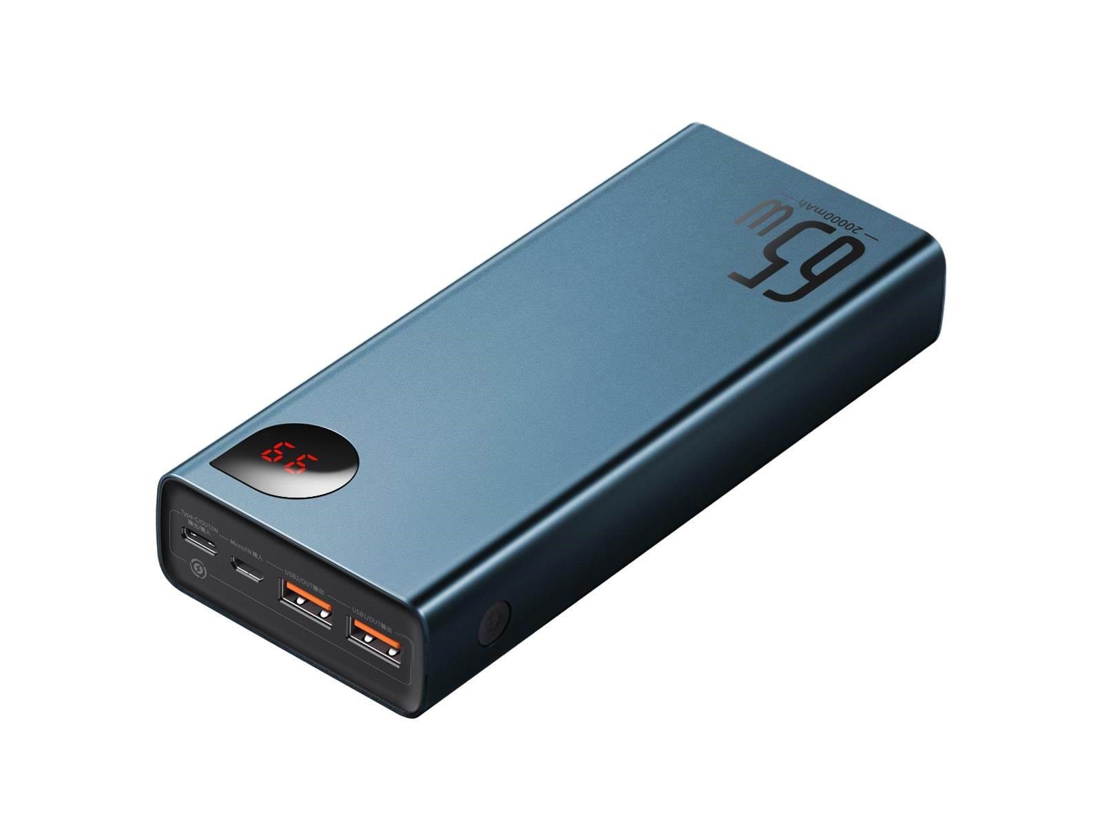 Baseus Adaman Powerbank (Akku) - Blau - 20000 mAh