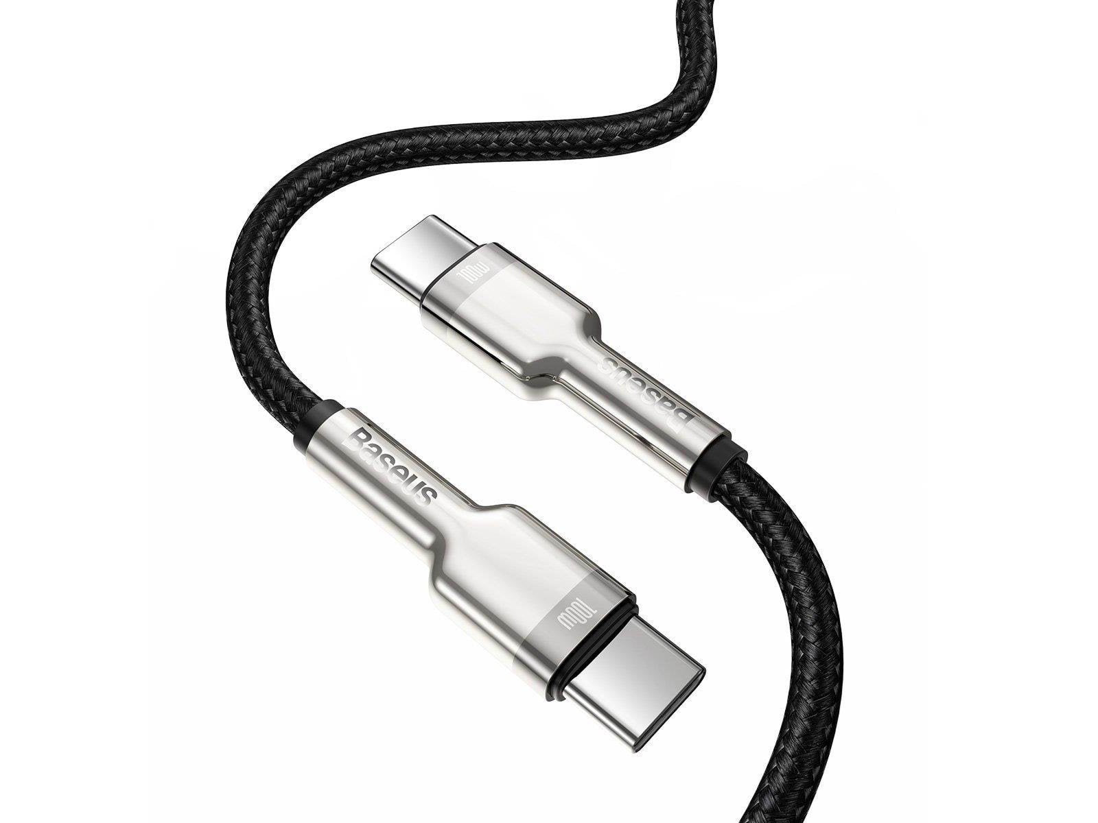 Baseus Cable USB-C to USB-C  Cafule 100W 1m - Black