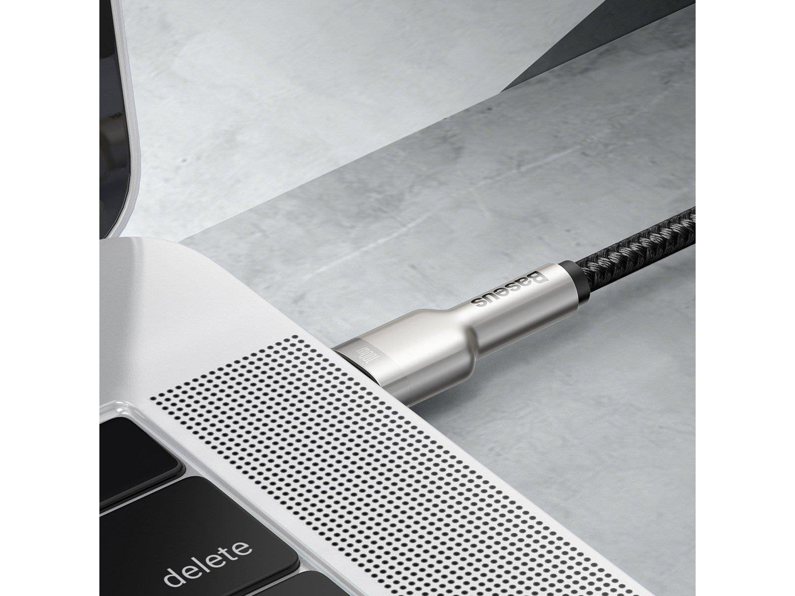 Baseus Cable USB-C to USB-C  Cafule 100W 1m - Black
