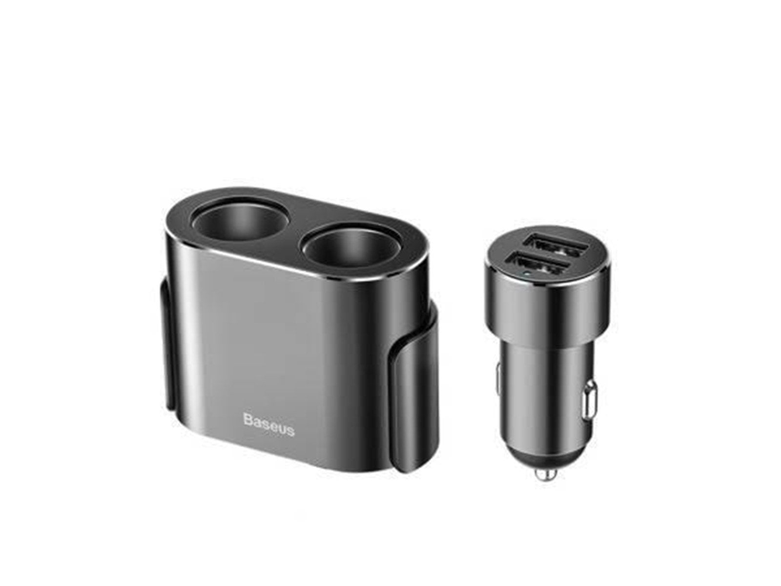 Baseus Lighter socket splitter 2xUSB 3.1A 100W (Bl