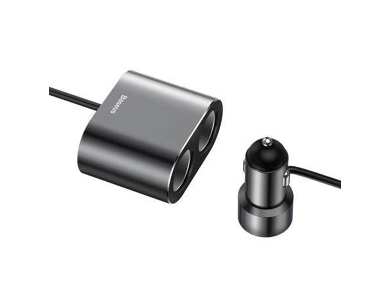 Baseus Lighter socket splitter 2xUSB 3.1A 100W (Bl