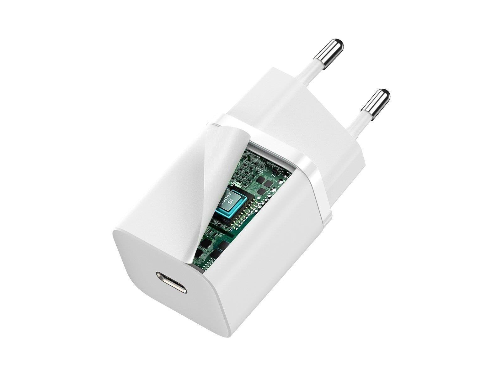 Baseus Quick Charger  Super Si 1C 30W (white)