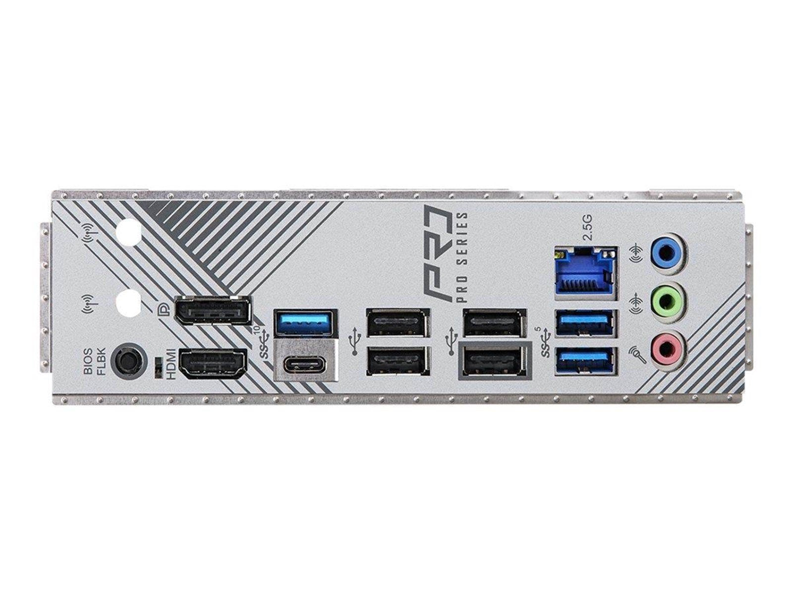 ASRock B650M PRO RS Mainboard - AMD B650 - AMD AM5 socket - DDR5 RAM - Micro-ATX