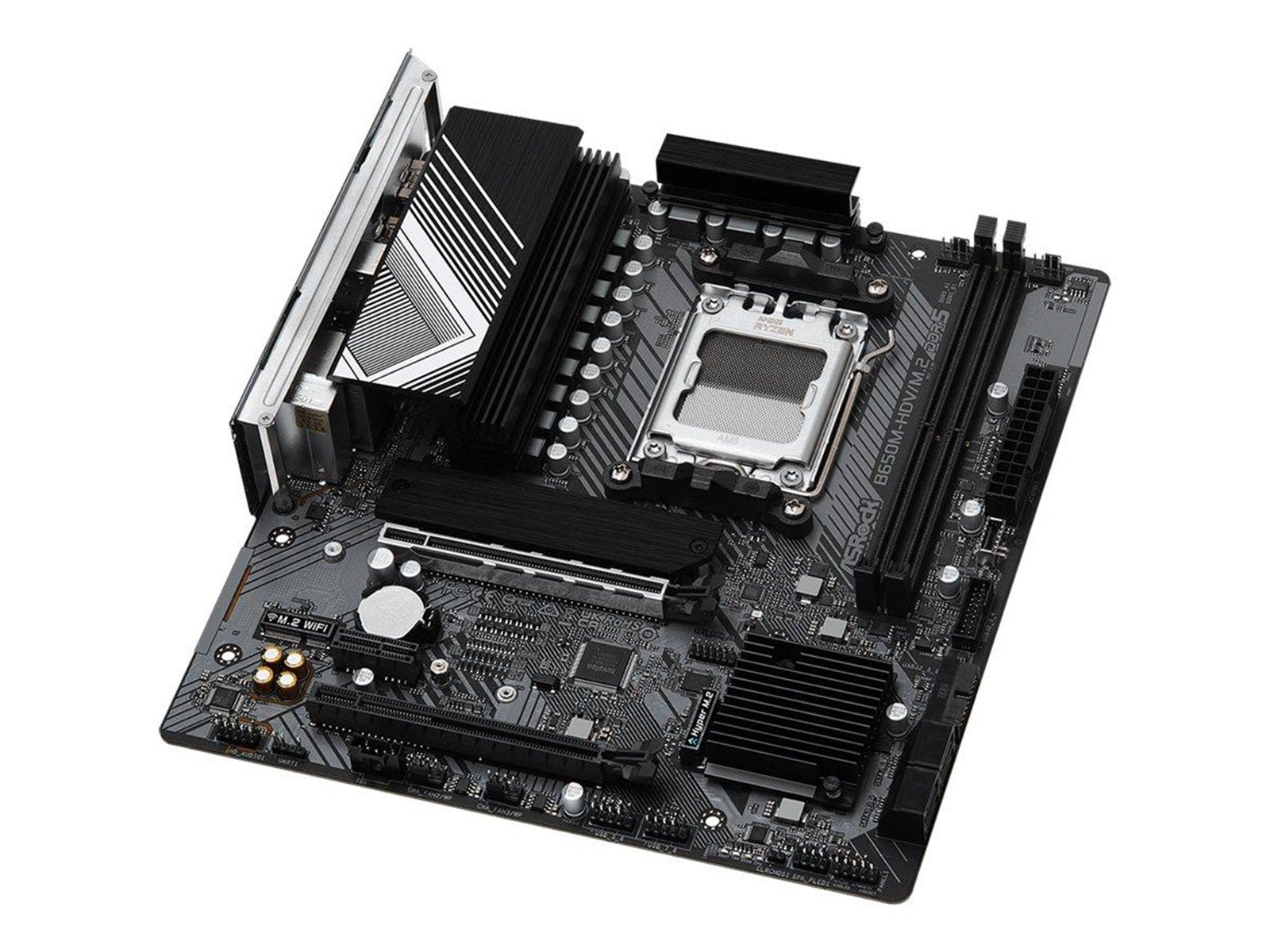 ASRock B650M-HDV/M.2 Mainboard - AMD B650 - AMD AM5 socket - DDR5 RAM - Micro-ATX
