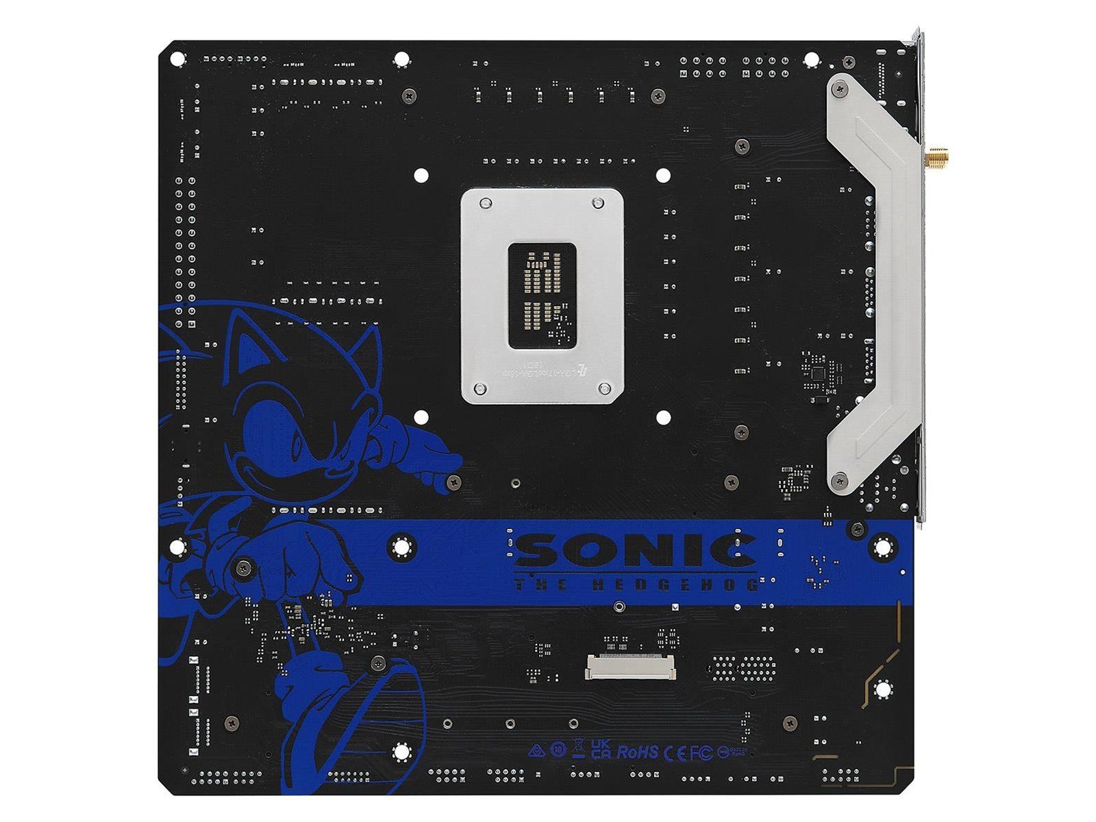 ASRock B760M PG Sonic WiFi Mainboard - Intel B760 - Intel LGA1700 socket - DDR5 RAM - Micro-ATX