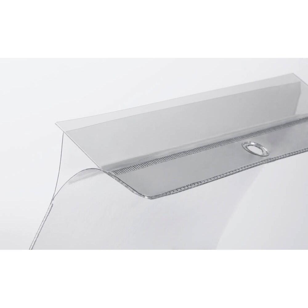DURABLE Sichttaschen DIN A6 transparent genarbt 0,17 mm - 10 Stück