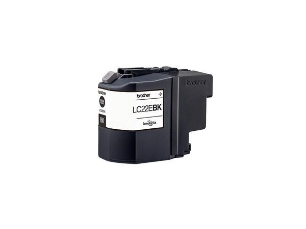 Brother Original LC-22EBK Druckerpatrone - schwarz 2.400 Seiten (LC22EBK)