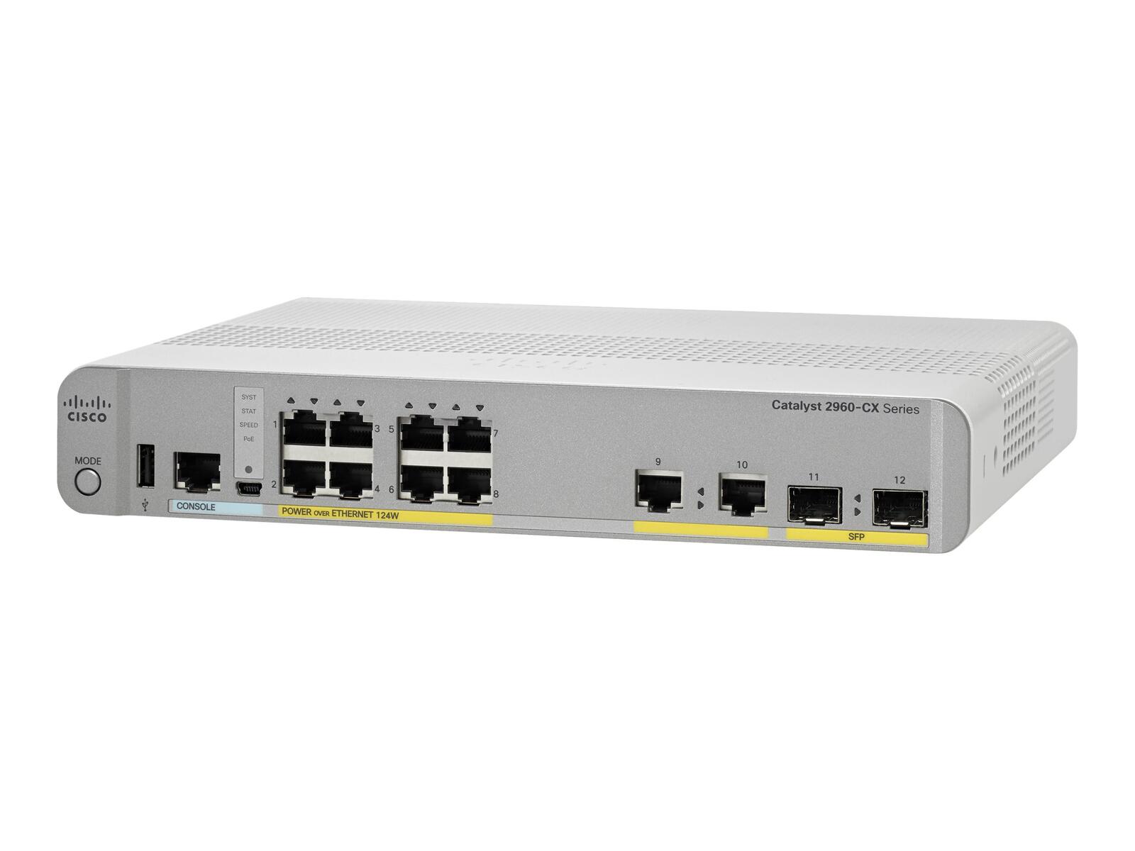 Cisco Catalyst 2960CX-8PC-L Switch WS-C2960CX-8PC-L