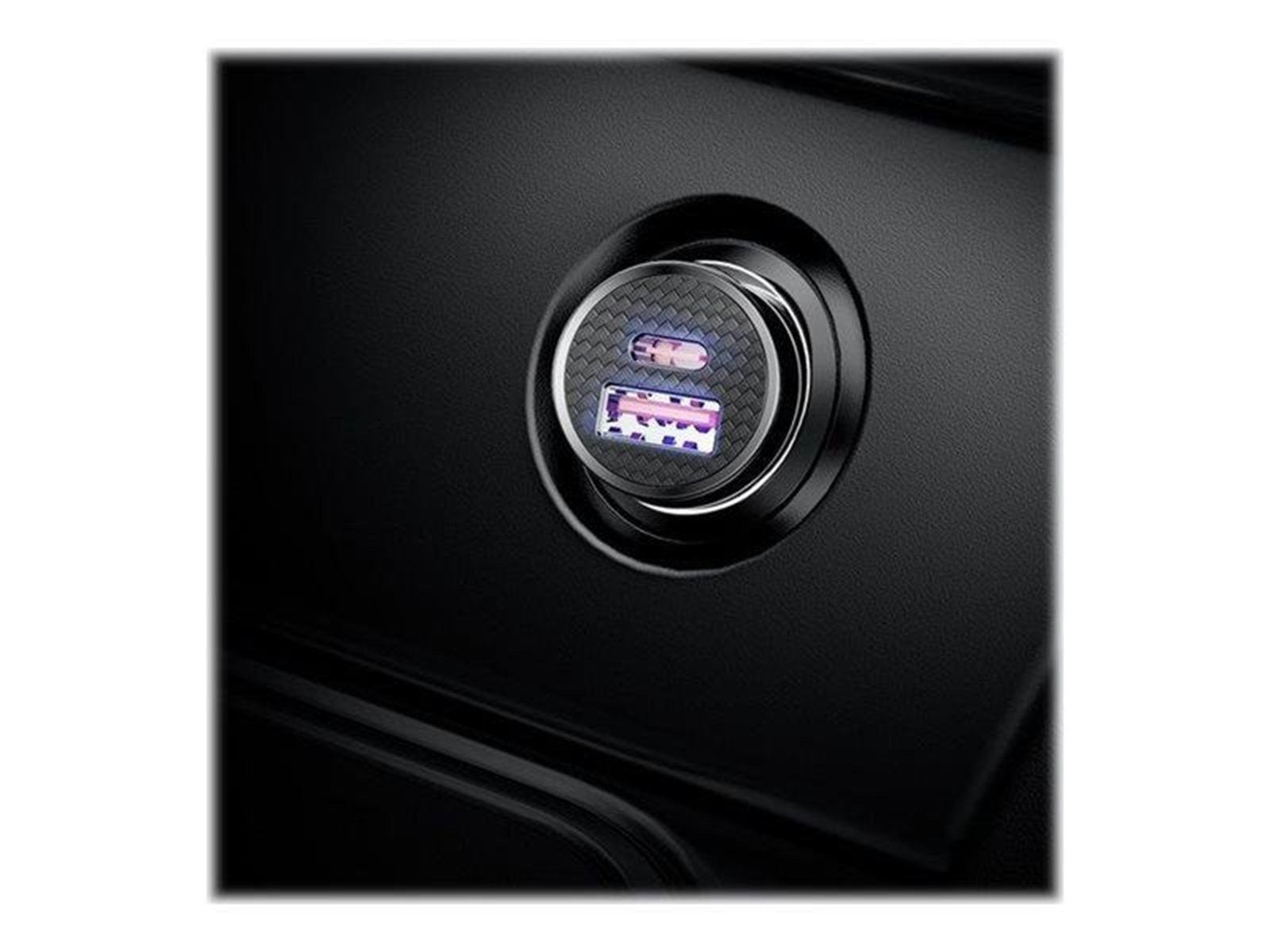 Baseus car power adapter - USB USB-C - 30 Watt