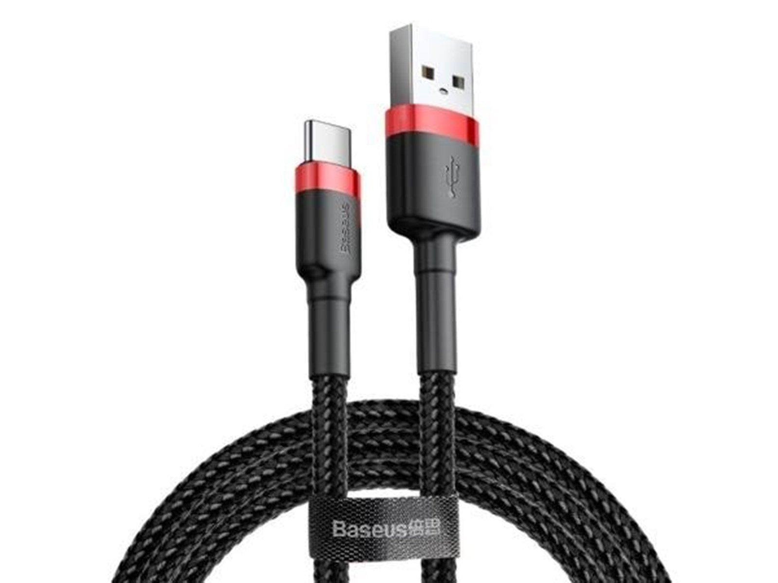 Baseus USB-A - USB-C - 0.5m - Schwarz