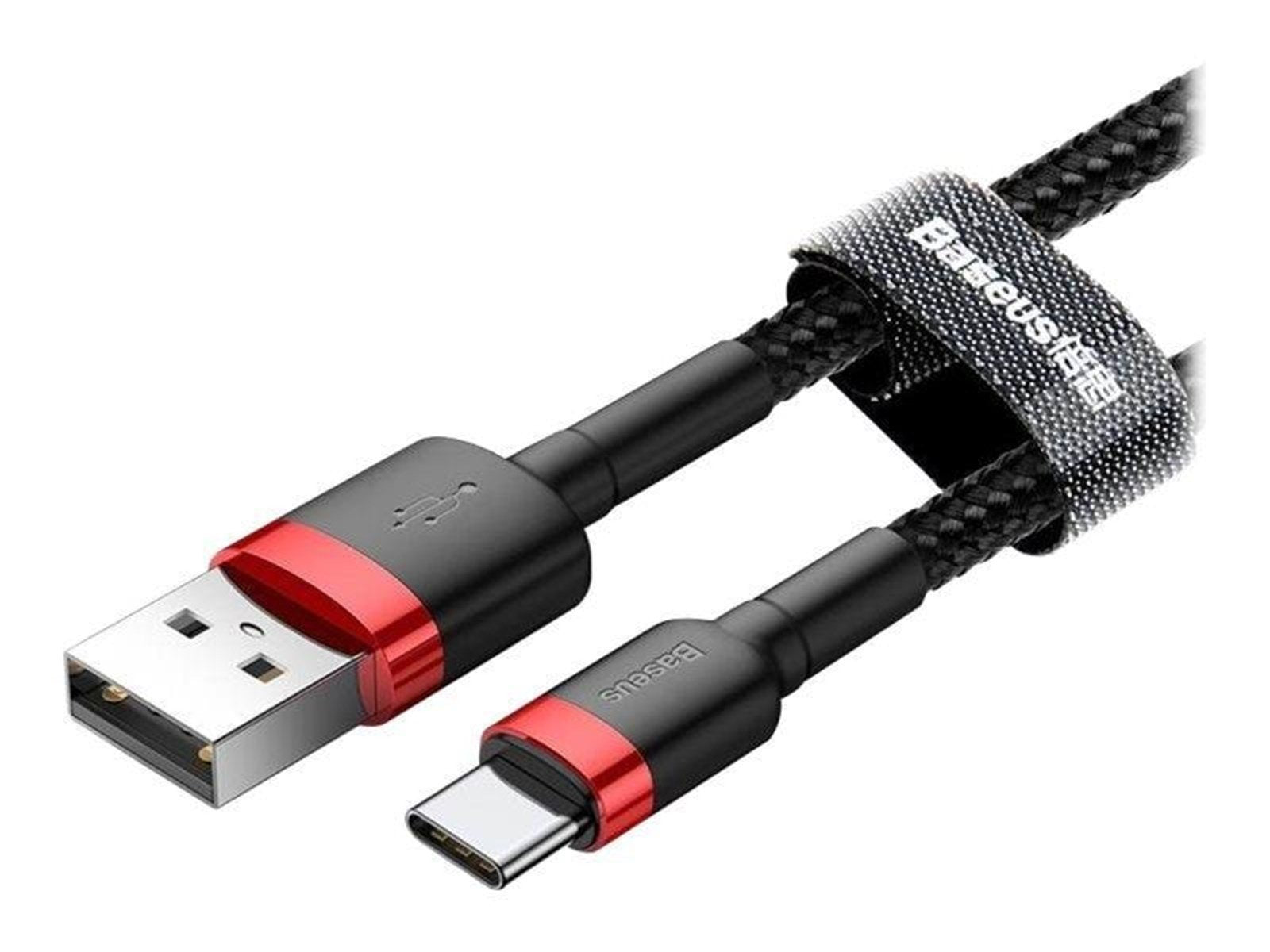 Baseus USB-A - USB-C - 0.5m - Schwarz
