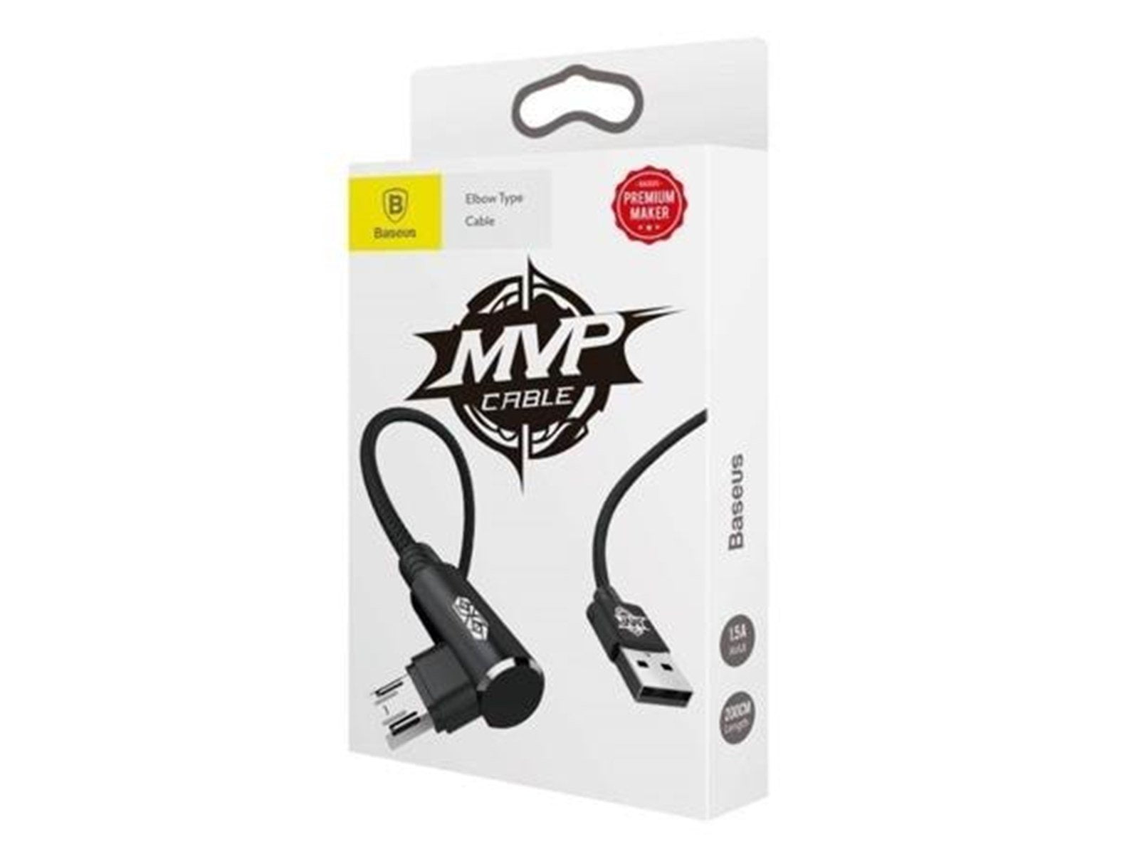 Baseus MVP Elbow Cable USB to micro USB 2A 1m - Black