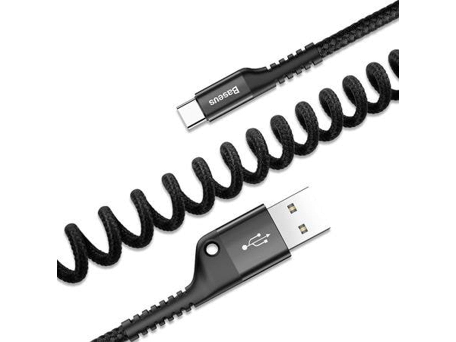 Baseus Spring-loaded USB-C cable 1m 2A (Black)