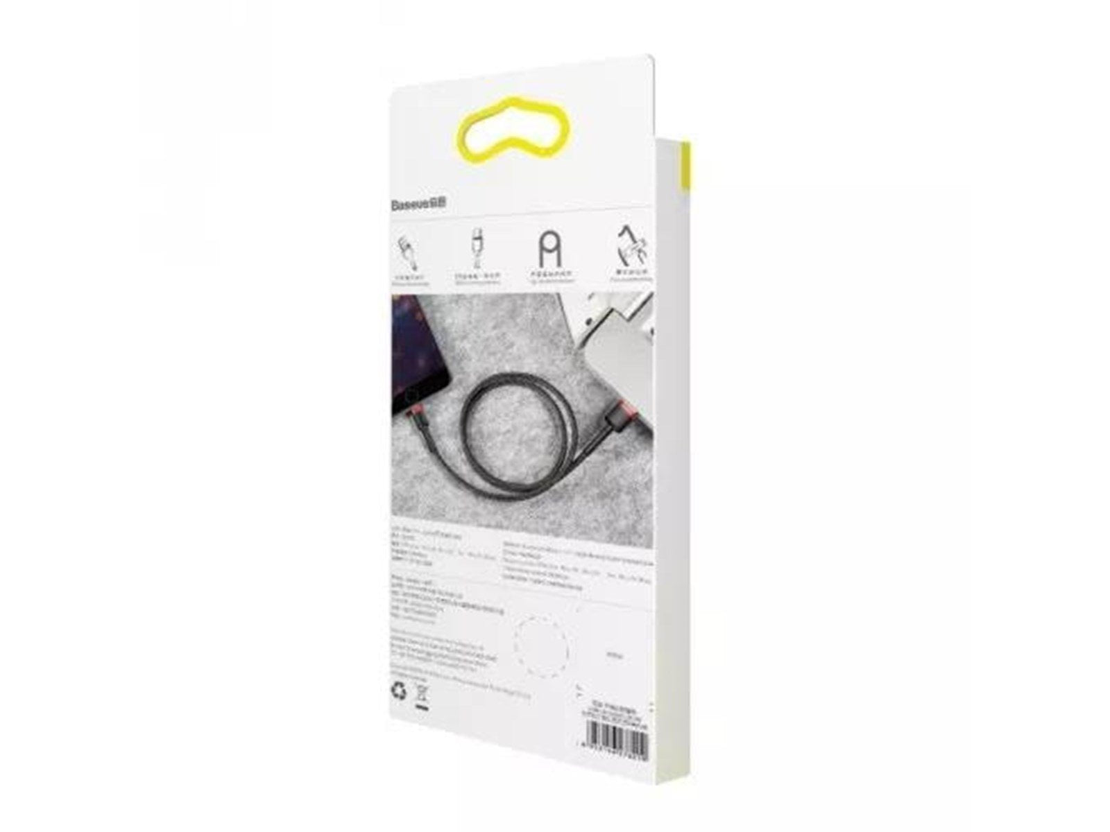 Baseus Cafule USB Lightning Cable 1.5A 2m (Black+Red)