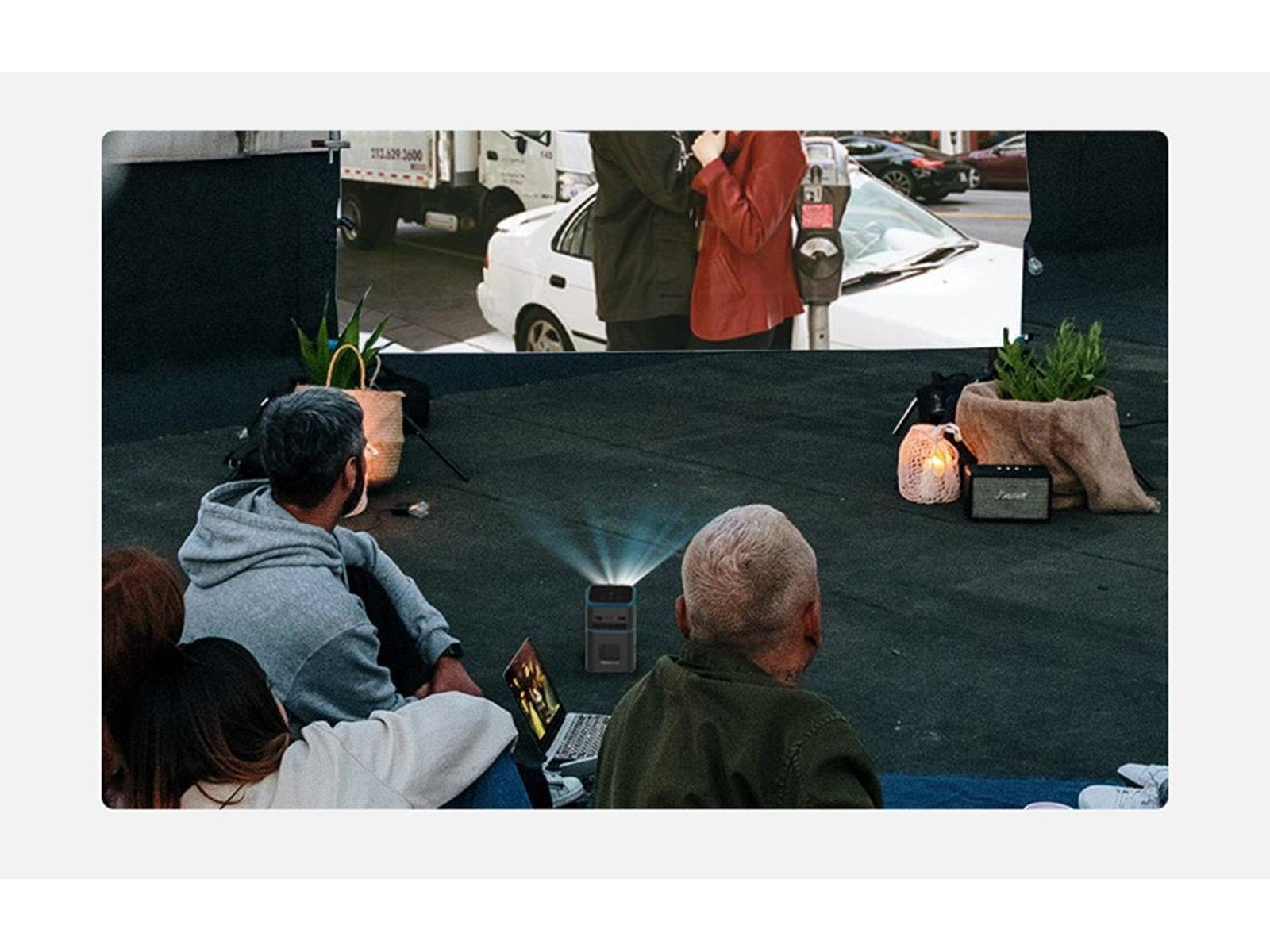 BlitzWolf Projektoren BW-VT2 Mini Projector - 854 x 480 - 180 lumens