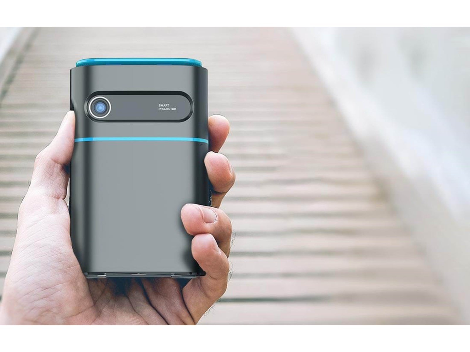 BlitzWolf Projektoren BW-VT2 Mini Projector - 854 x 480 - 180 lumens