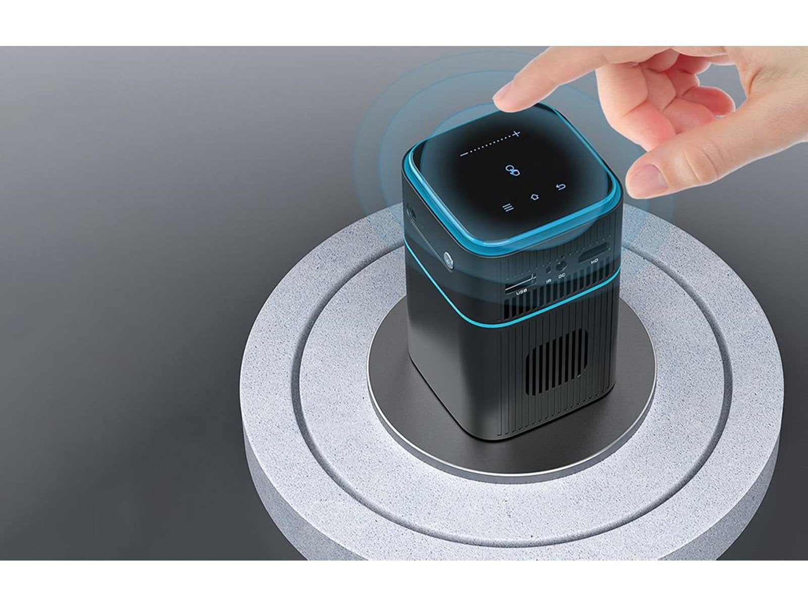 BlitzWolf Projektoren BW-VT2 Mini Projector - 854 x 480 - 180 lumens