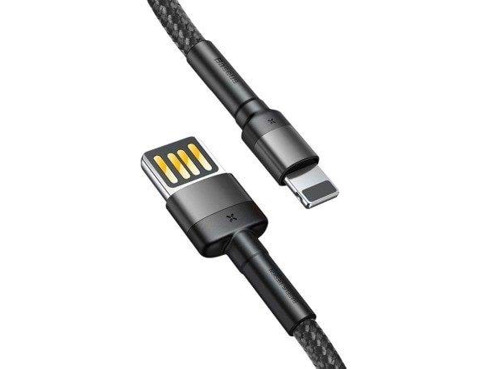 Baseus Lightning USB cable (reversible)  Cafule 2.4A 1m (gray-black)