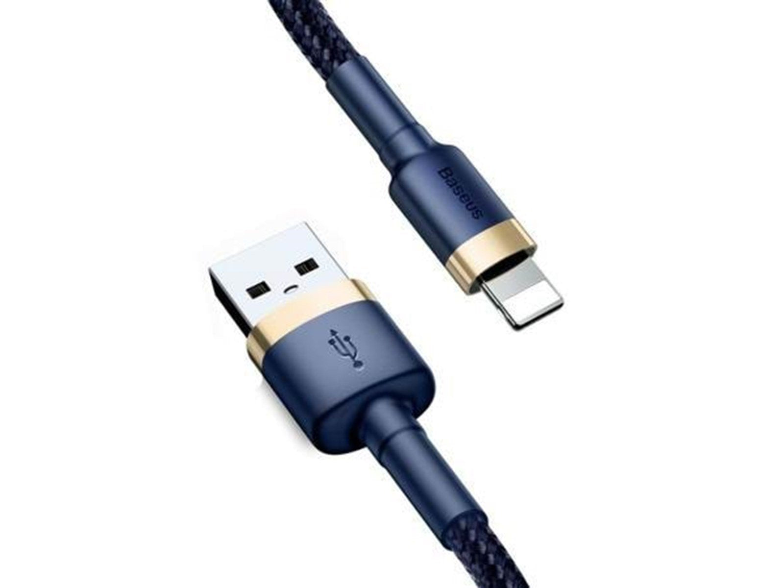 Baseus Cafule Lightning cable 2.4A 1m (Gold+Dark blue)