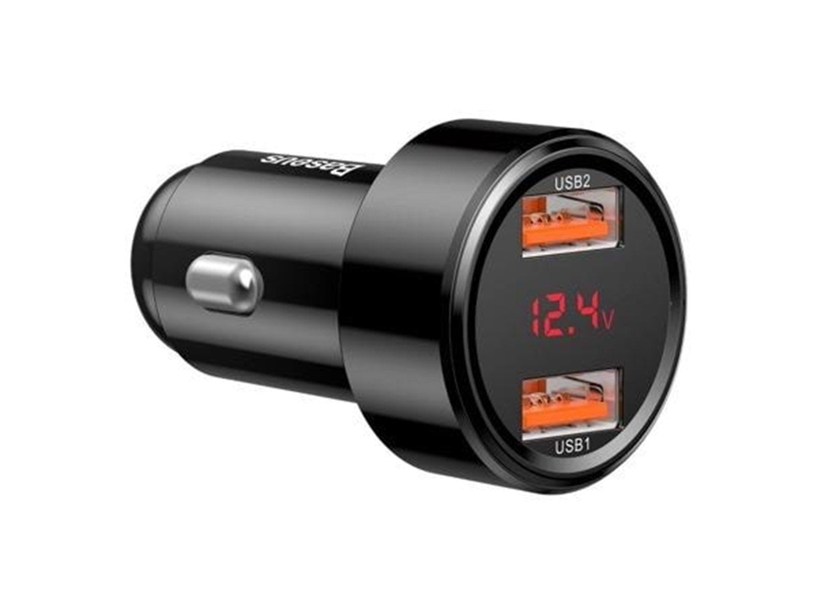 Baseus Magic Car Charger 2x USB QC 3.0 45W (Black)