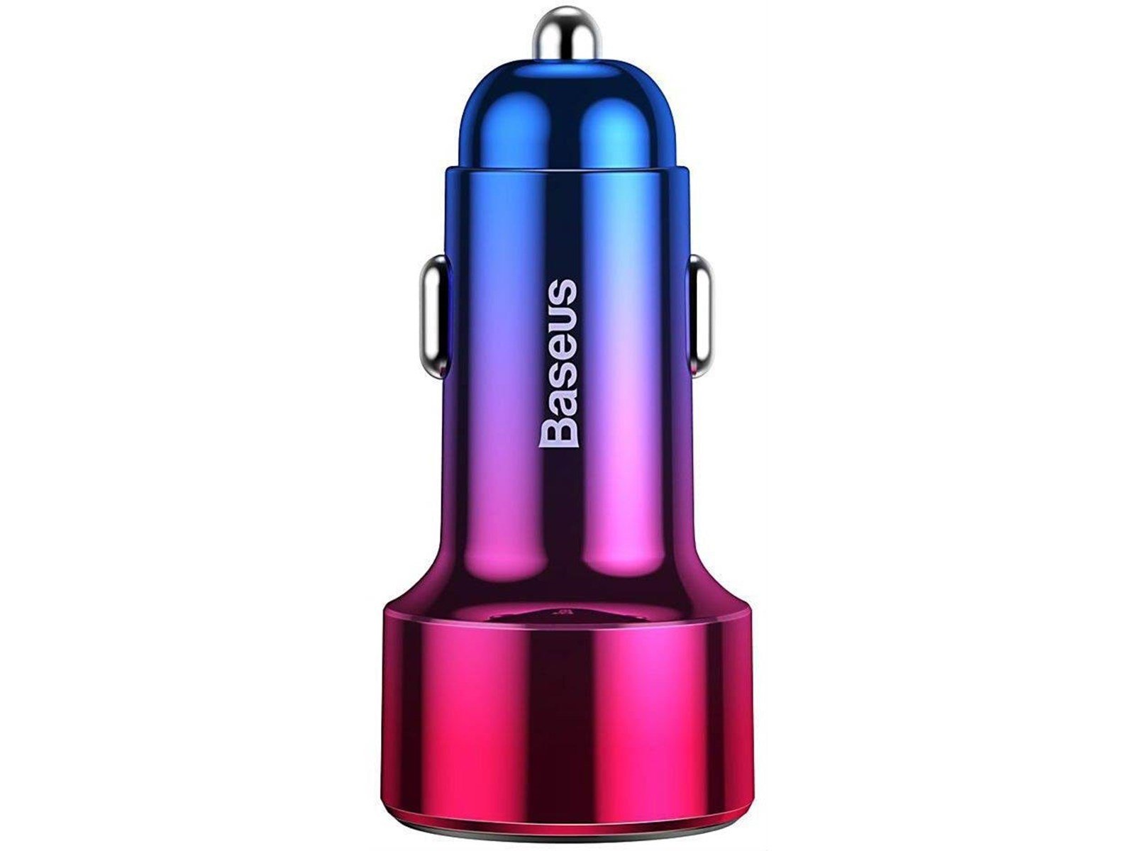 Baseus Magic Car Charger USB + USB-C QC 4.0 PD 45W (Red+Blue)