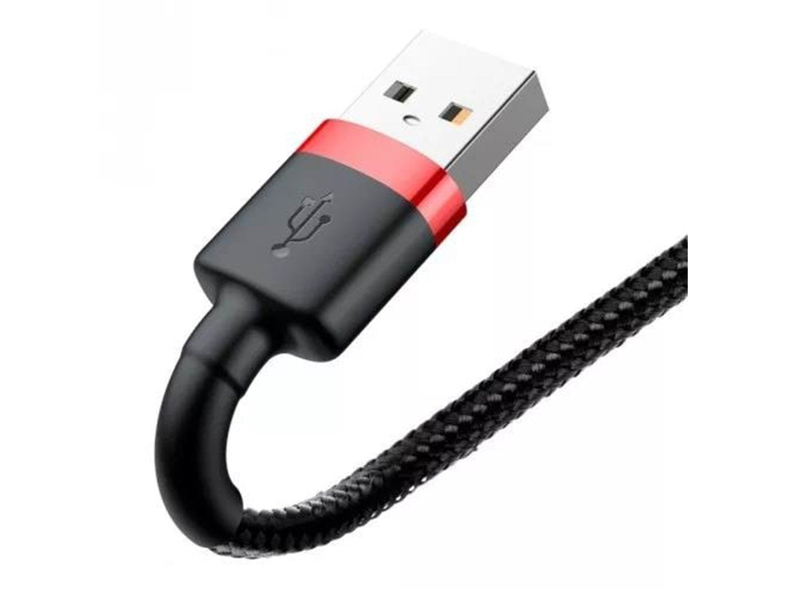 Baseus Cafule USB Lightning Cable 2.4A 0.5m (Red+Black)