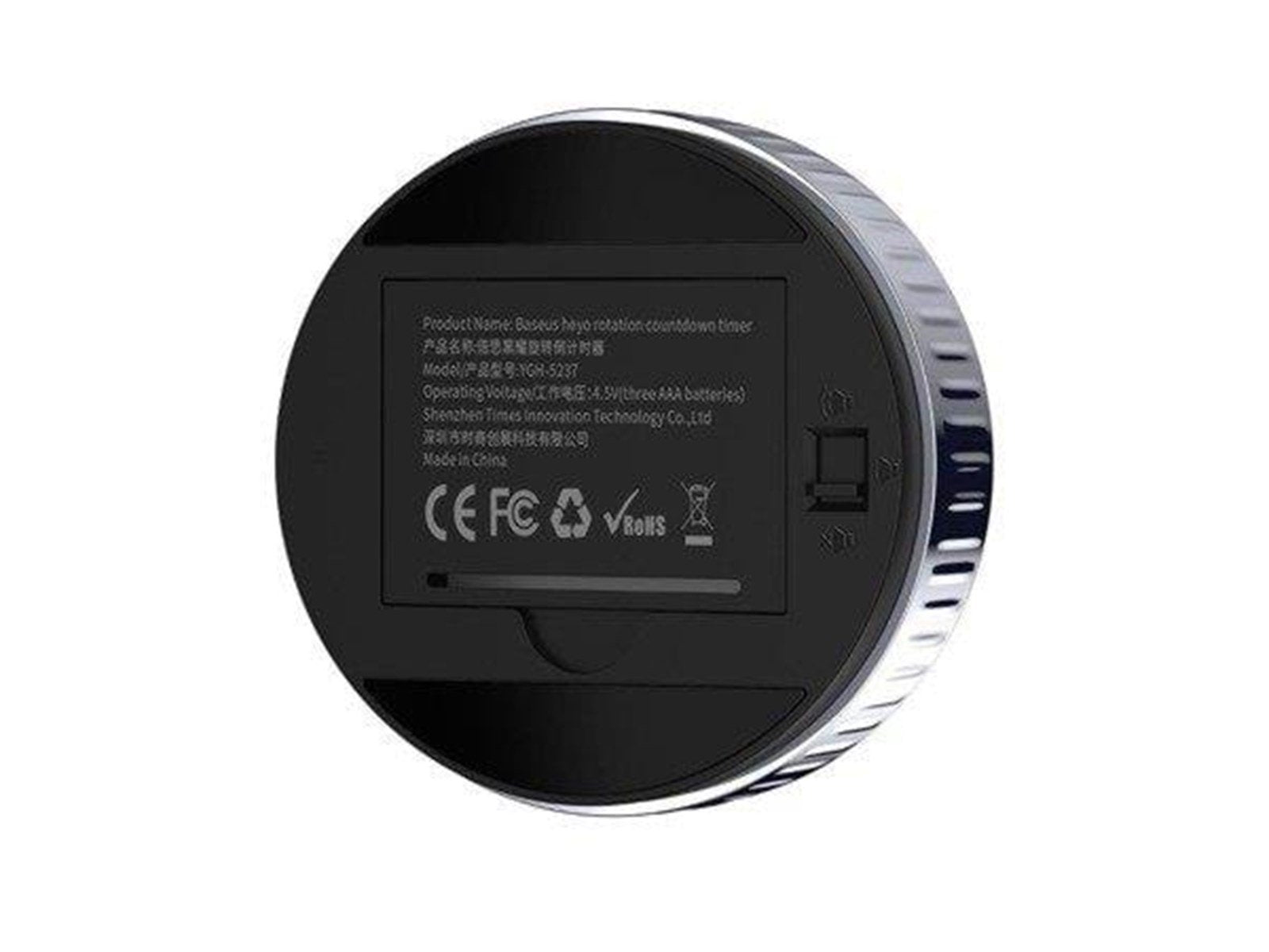 Baseus heyo rotation countdown timer Black 90 g.