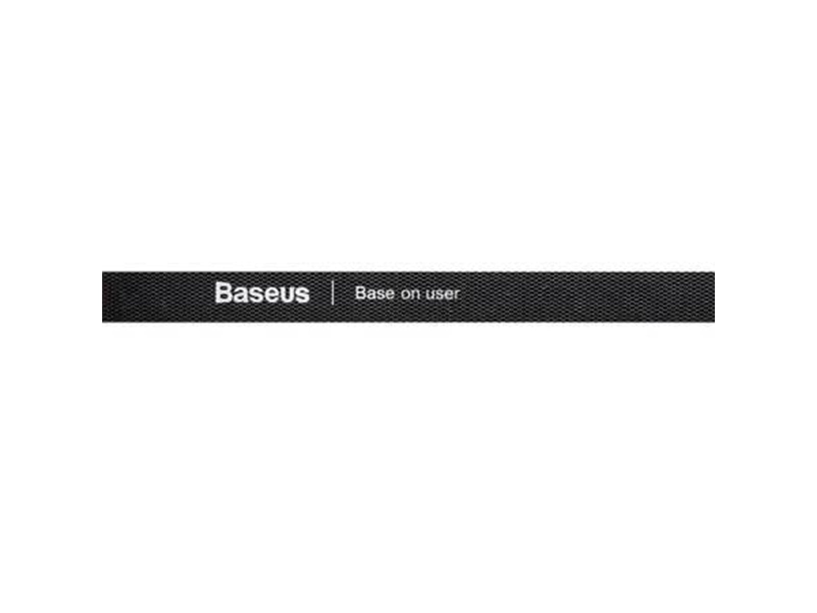 Baseus Rainbow Circle Velcro Straps 3m Black