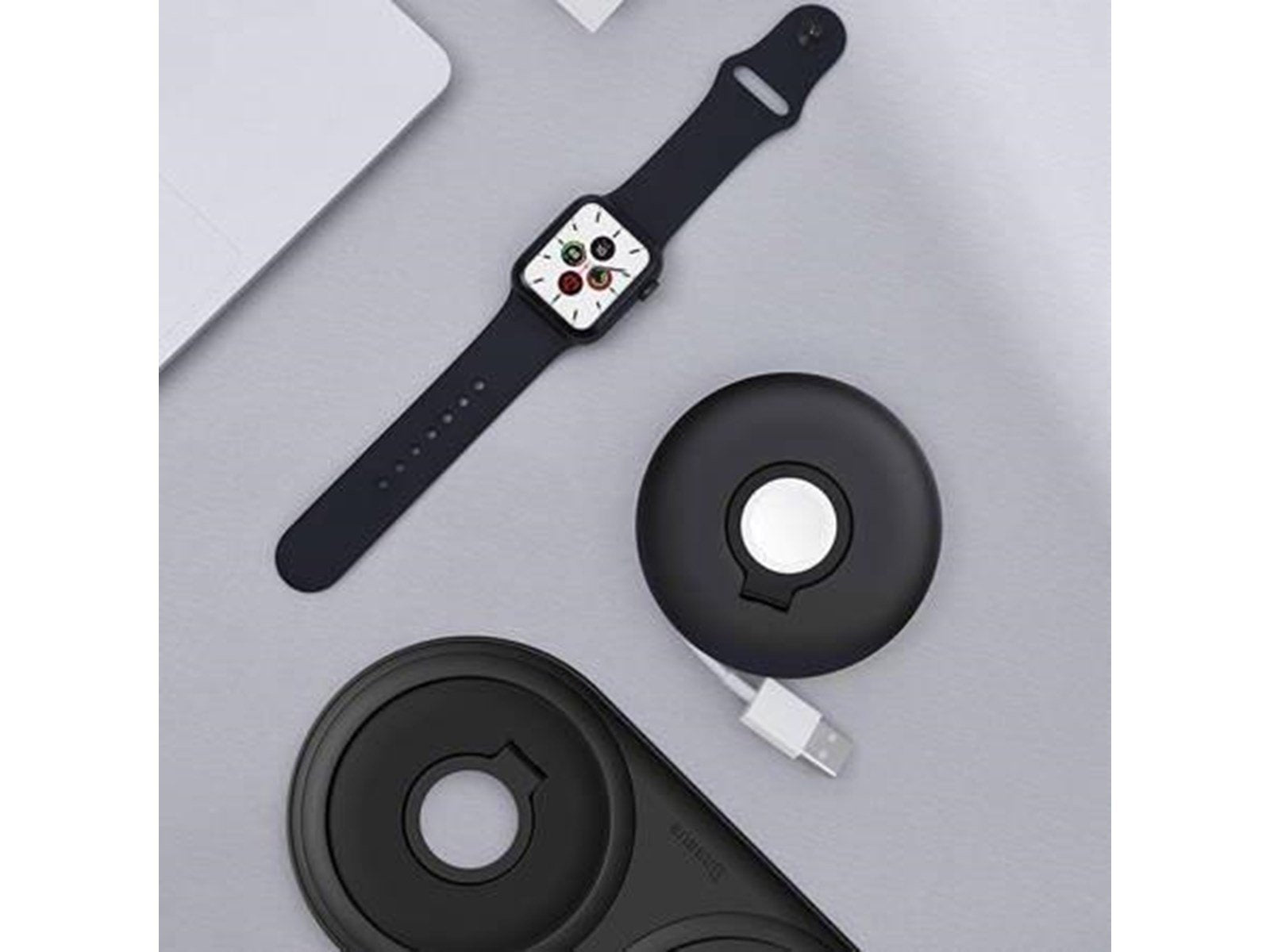 Baseus Organizer / AppleWatch charger holder (black)