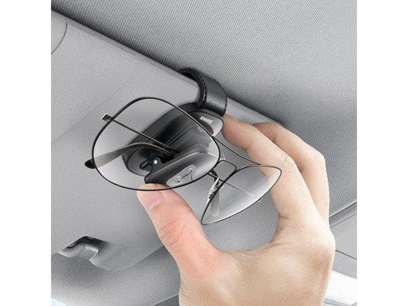 Baseus Platinum Vehicle eyewear clip (clamping type) Black