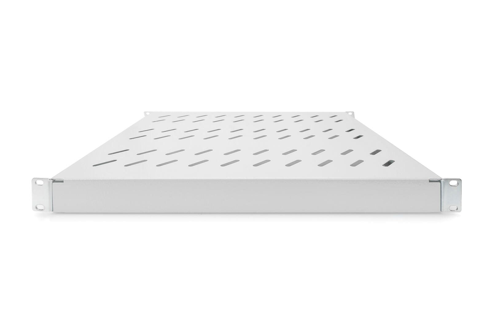 Digitus Fachboden 19'-Schränke festeinbau für 600mm Tiefe verstellbar bis 50kg 1HE RAL7035 grau (DN-97644)