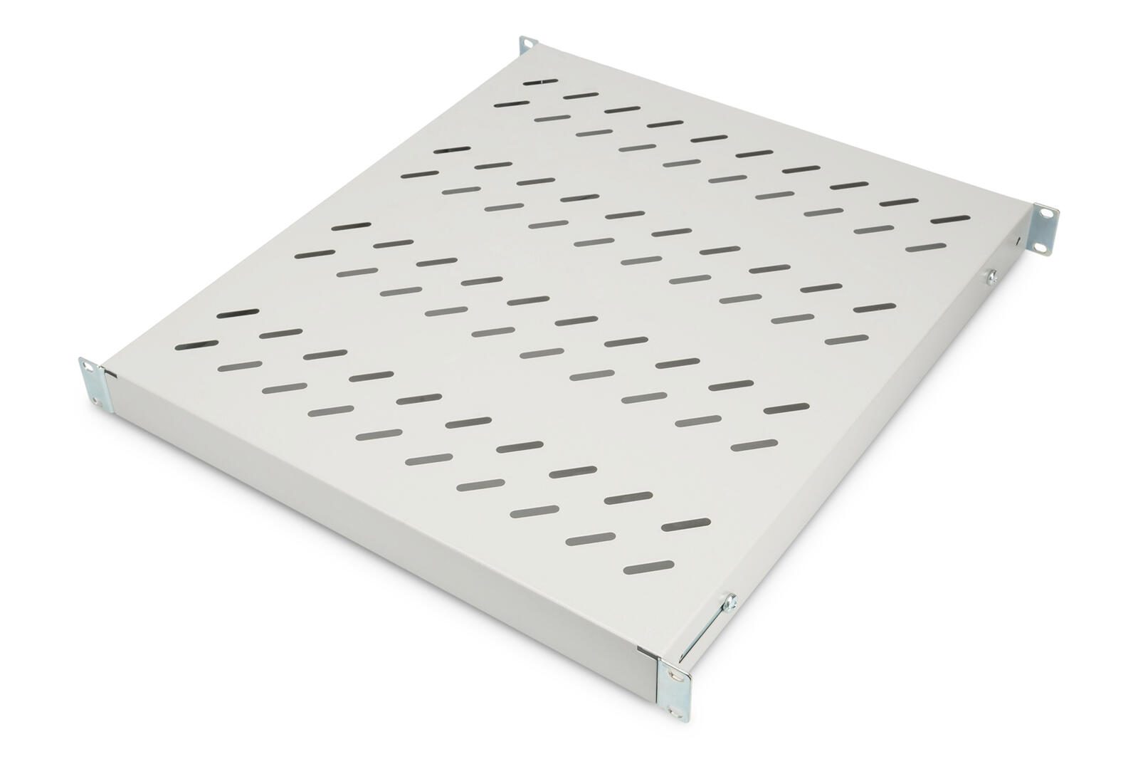 Digitus Fachboden 19'-Schränke festeinbau für 800mm Tiefe verstellbar bis 50kg 1HE RAL7035 grau (DN-97646)