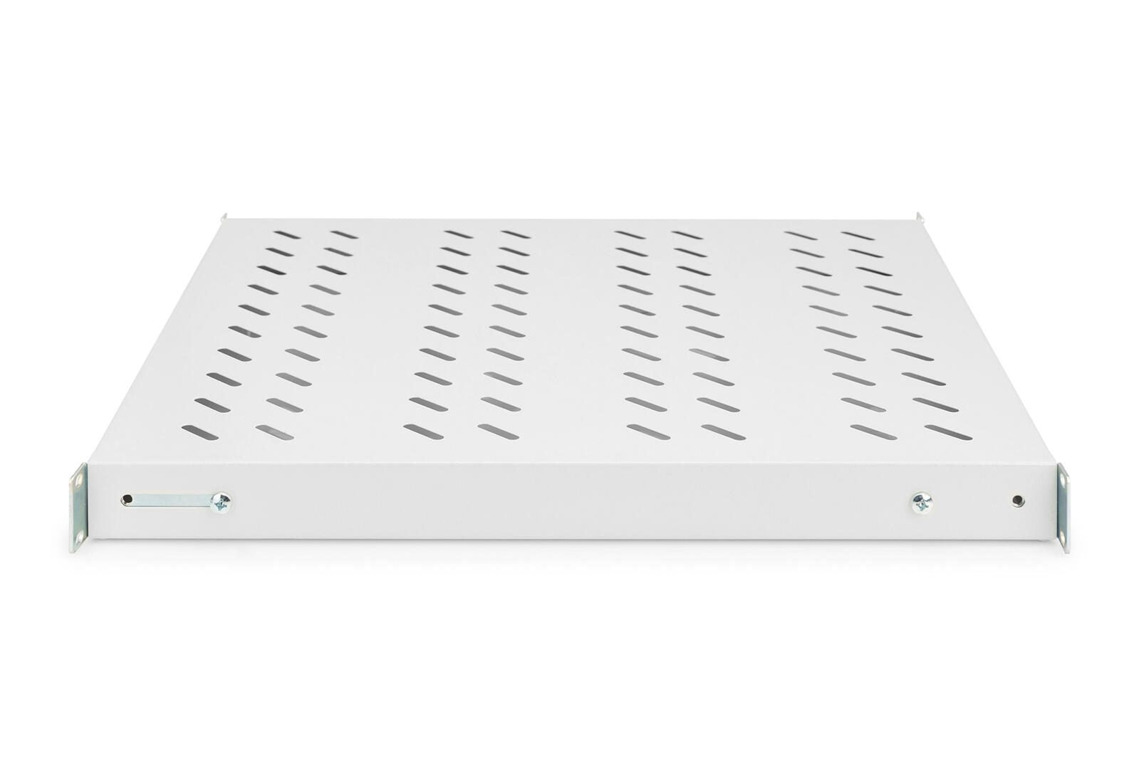 Digitus Fachboden 19'-Schränke festeinbau für 800mm Tiefe verstellbar bis 50kg 1HE RAL7035 grau (DN-97646)