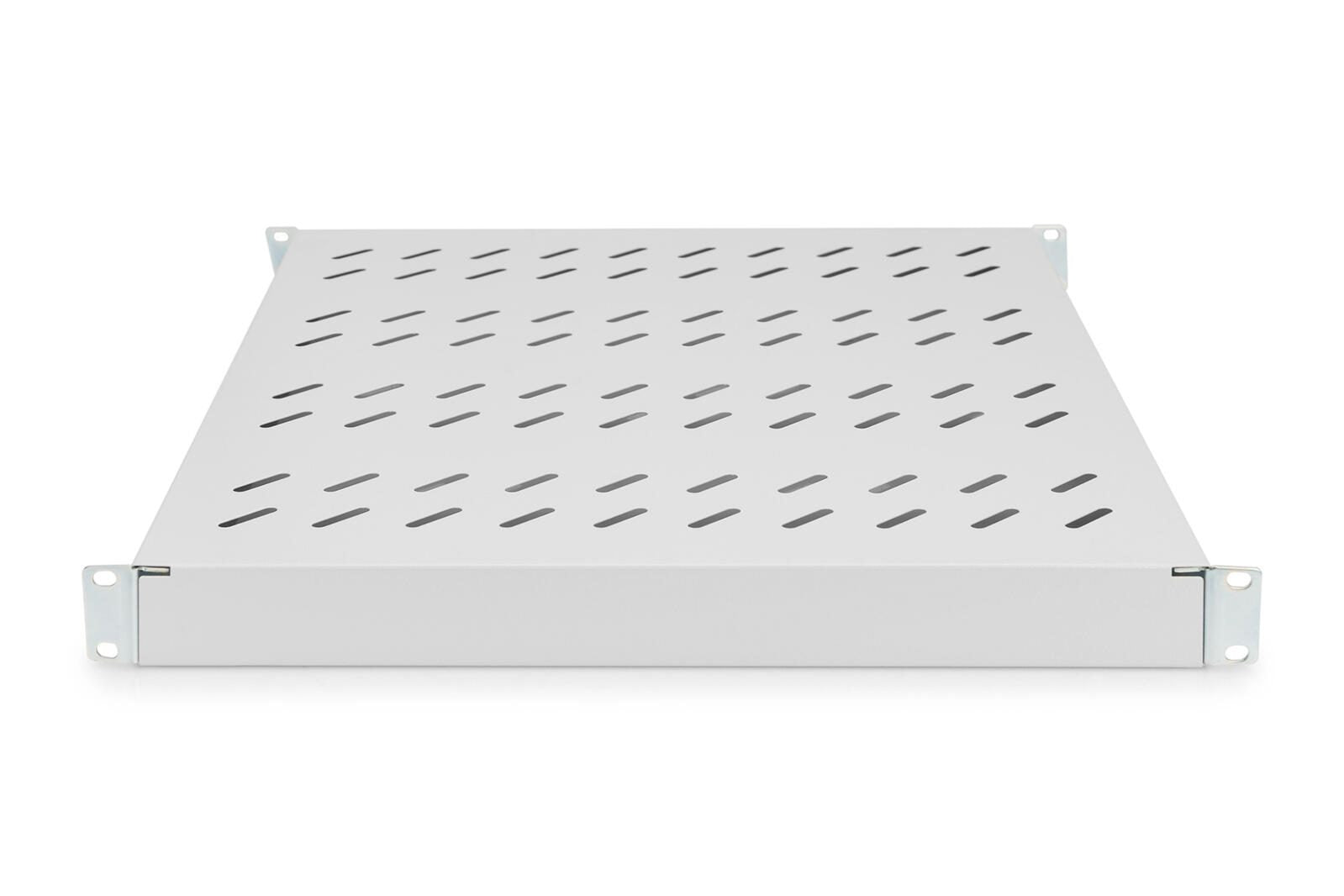 Digitus Fachboden 19'-Schränke festeinbau für 800mm Tiefe verstellbar bis 50kg 1HE RAL7035 grau (DN-97646)