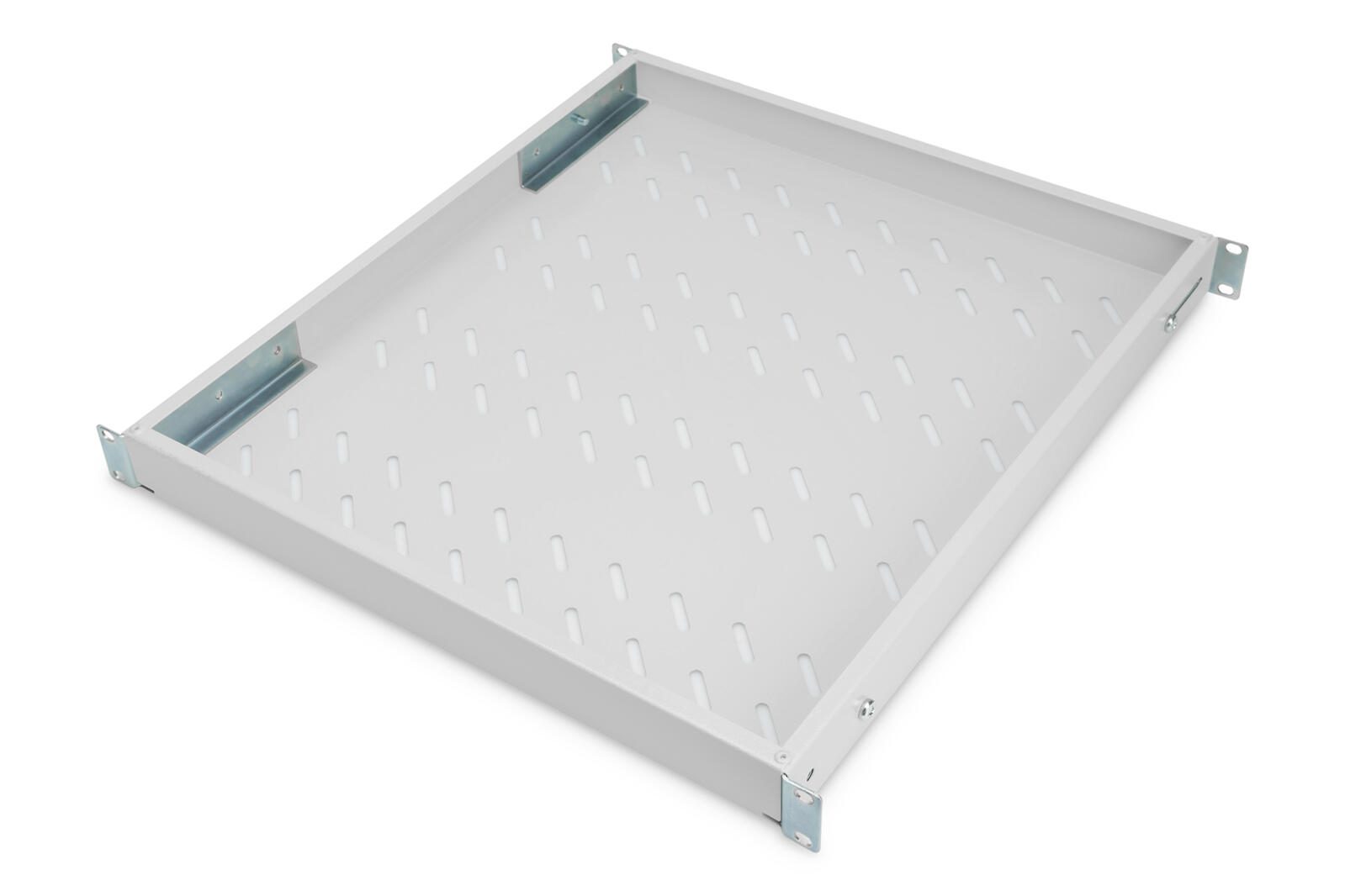 Digitus Fachboden 19'-Schränke festeinbau für 800mm Tiefe verstellbar bis 50kg 1HE RAL7035 grau (DN-97646)