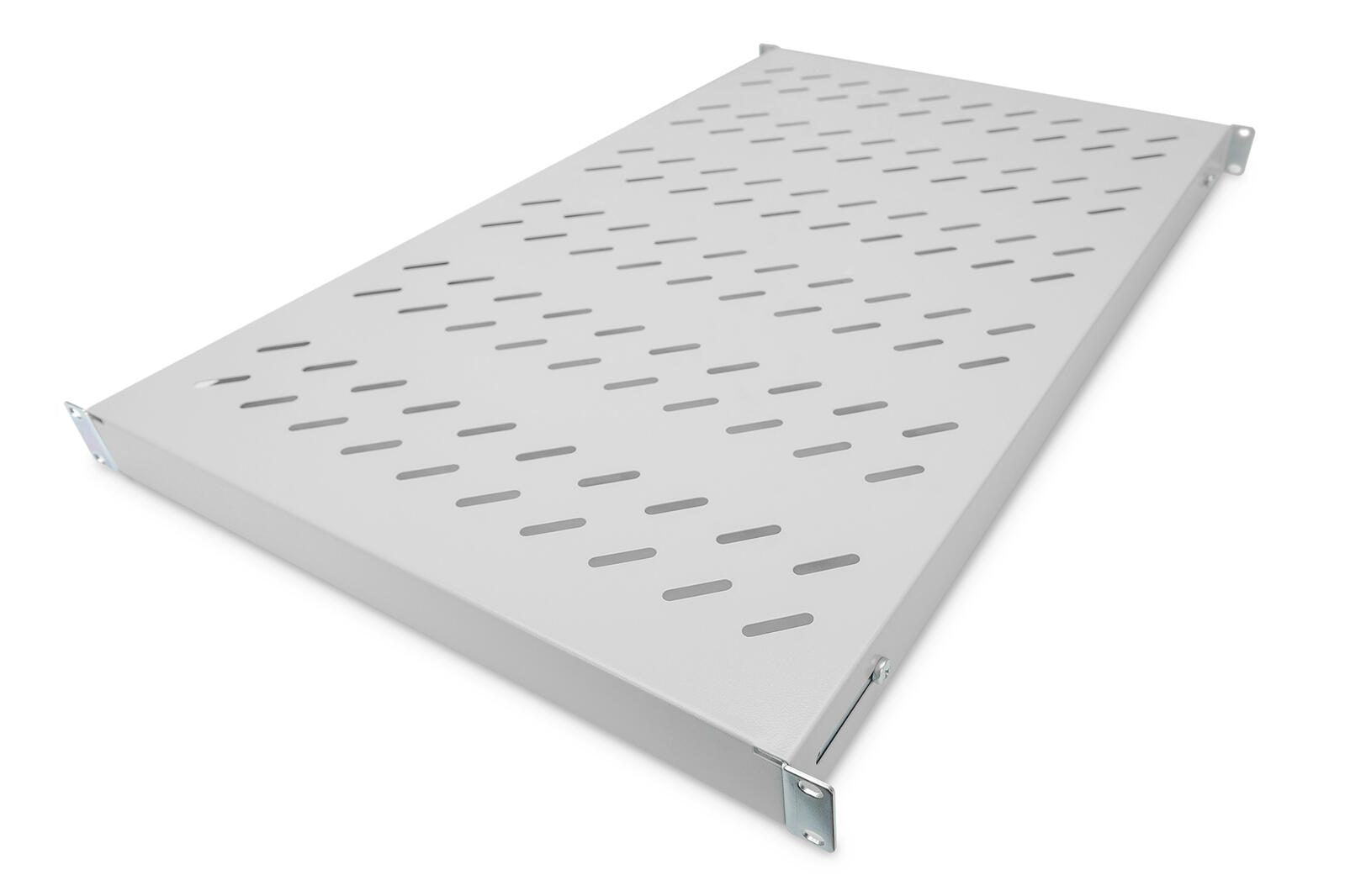 Digitus Fachboden 19'-Schränke Festeinbau für 1.000mm Tiefe verstellbar bis 50kg 1HE RAL7035 grau (DN-97648)