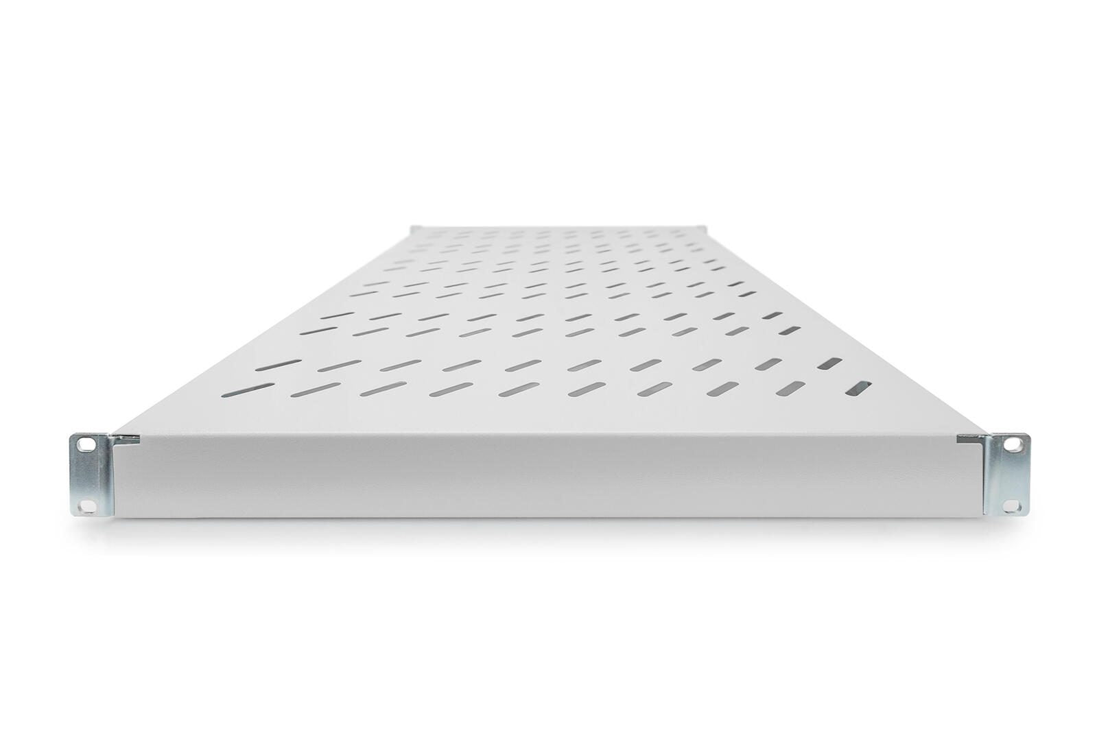 Digitus Fachboden 19'-Schränke Festeinbau für 1.000mm Tiefe verstellbar bis 50kg 1HE RAL7035 grau (DN-97648)
