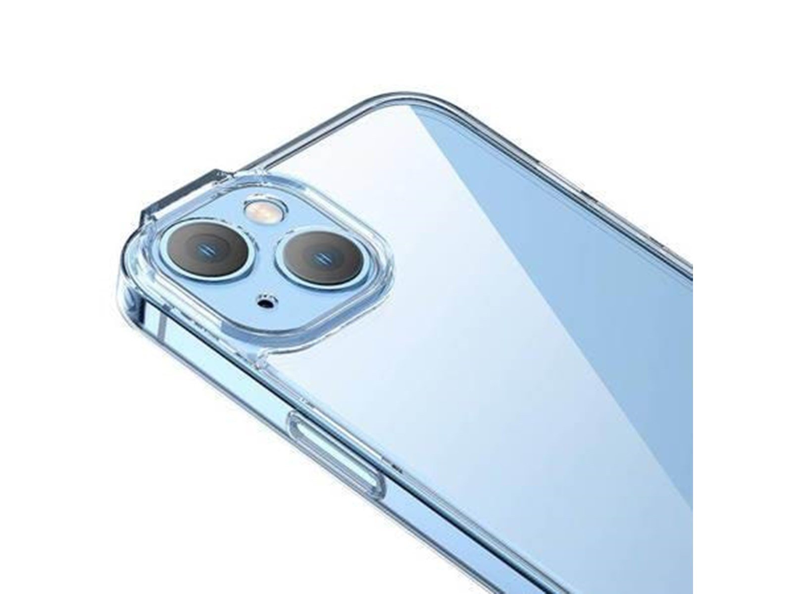 Baseus SuperCeramic Transparent Glass Case and Tempered Glass set for iPhone 14 Plus