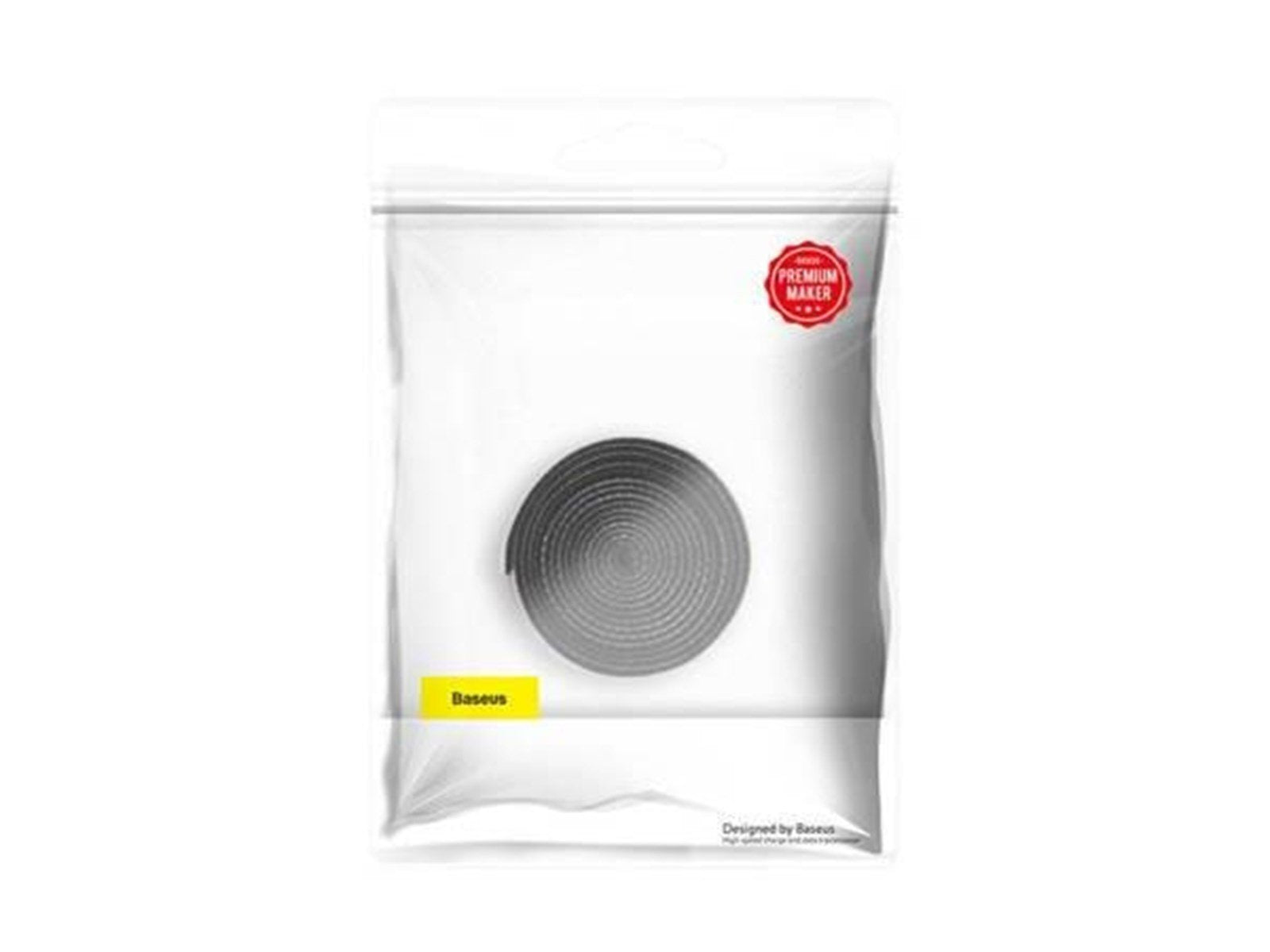 Baseus Colourful Circle Velcro Straps 1m Black