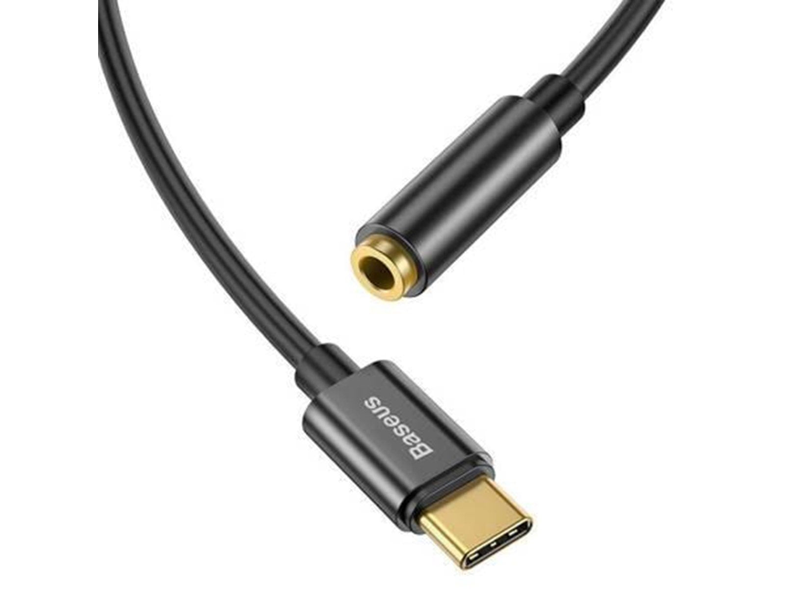 Baseus L54 Audio Adapter USB-C + mini jack 3.5mm (Black)