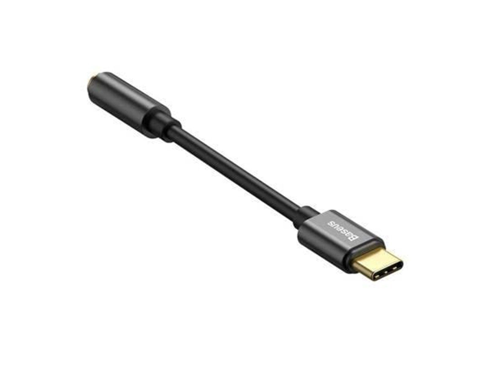 Baseus L54 Audio Adapter USB-C + mini jack 3.5mm (Black)