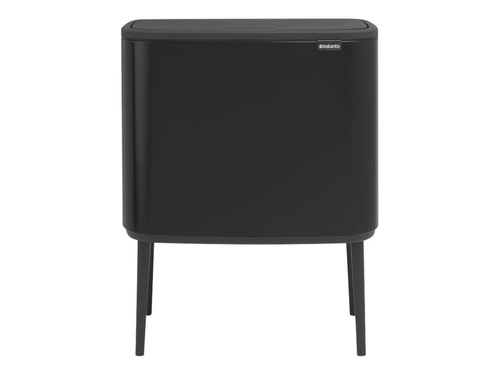 brabantia Bo Touch Bin - rubbish bin - 34 L - matte black