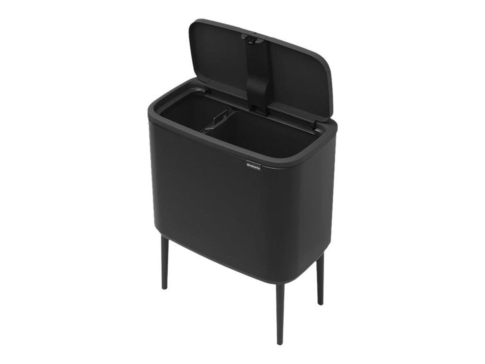 brabantia Bo Touch Bin - rubbish bin - 34 L - matte black