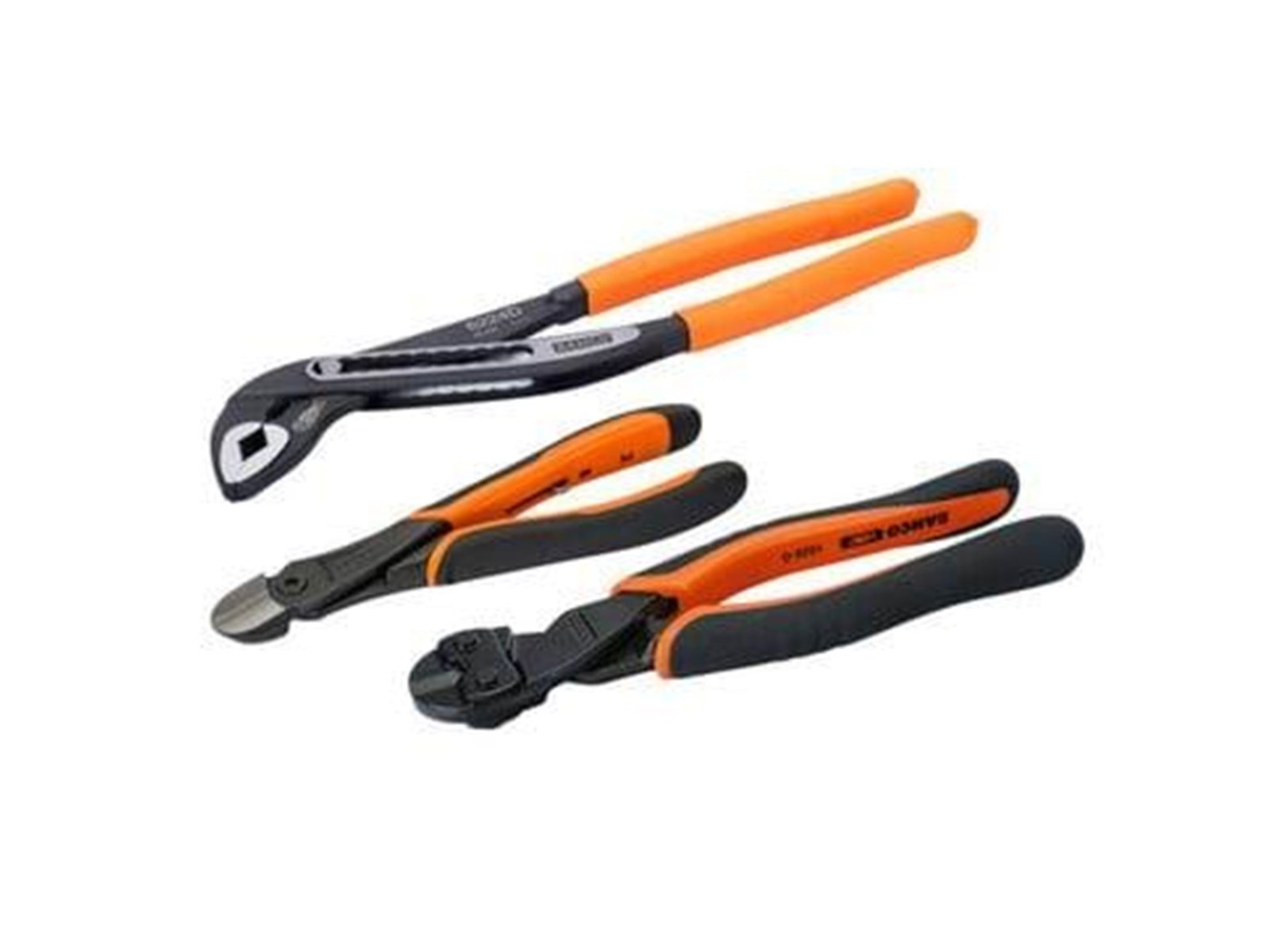 BAHCO 3-piece pliers set with water pump pliers Heavy Duty