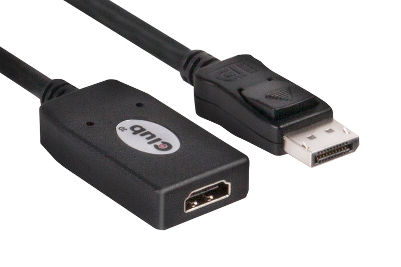 Club3D Adapter DisplayPort > HDMI St/Bu retail